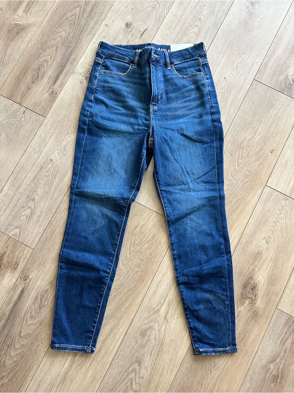 American Eagle Outfitters Skinny Jeans - Dark Blue Wash